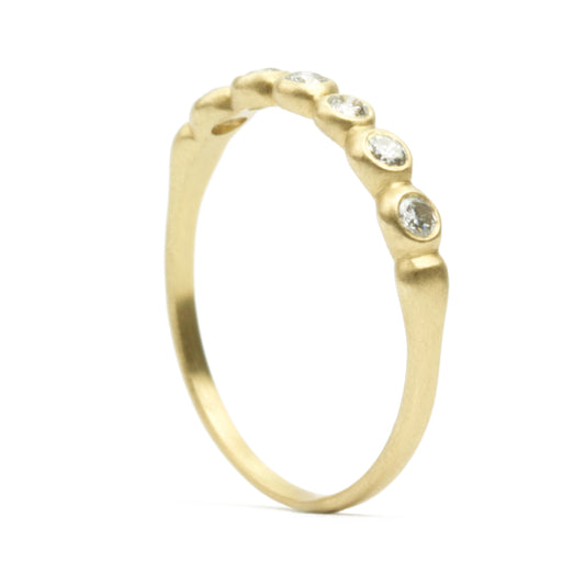 Porch Skimmer Band with 2 mm diamonds, side view