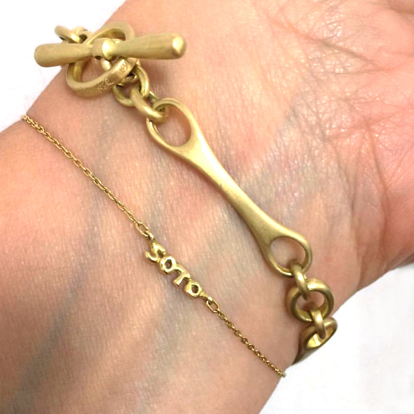 City Bar Link Bracelet