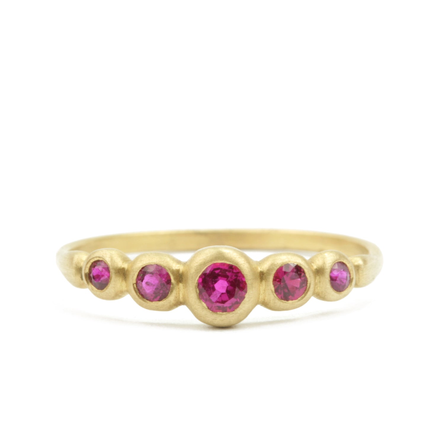 Kima Ring with Rubies