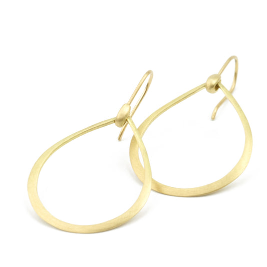Dakri Hoop Earrings Medium, side view