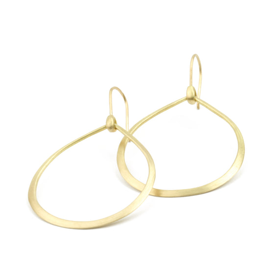 Dakri Hoop Large earrings, side view
