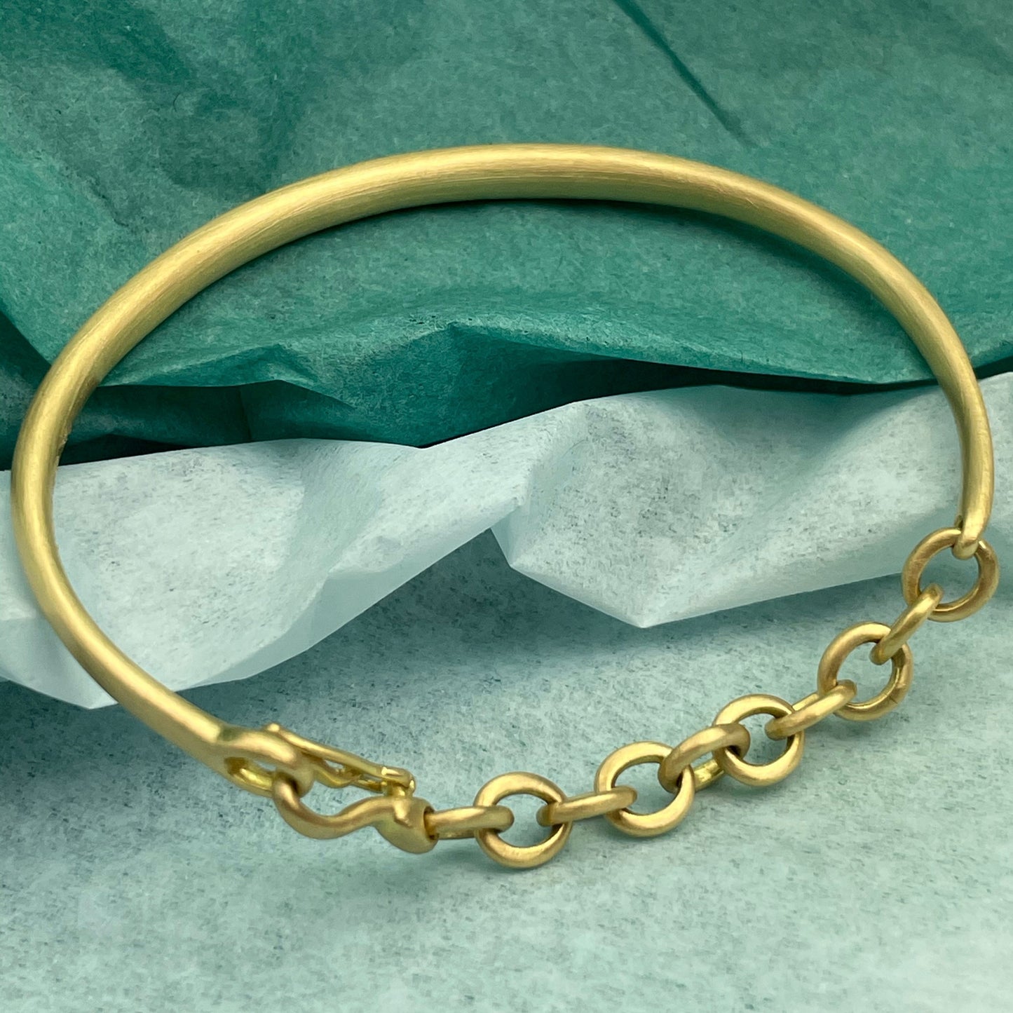 City Chain Cuff, draped