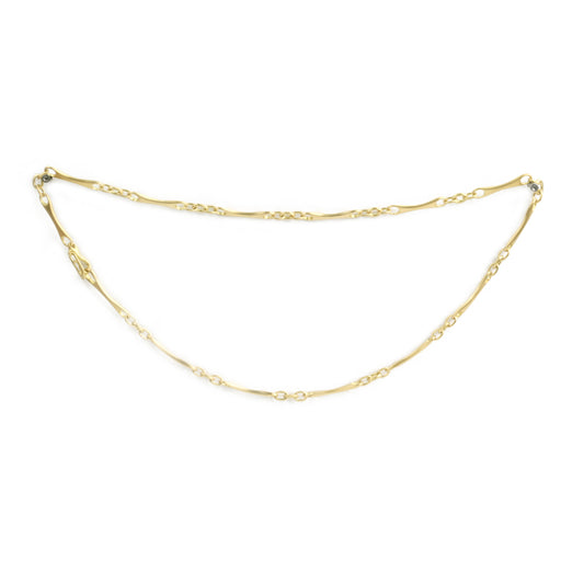 City Bar Link Necklace Small