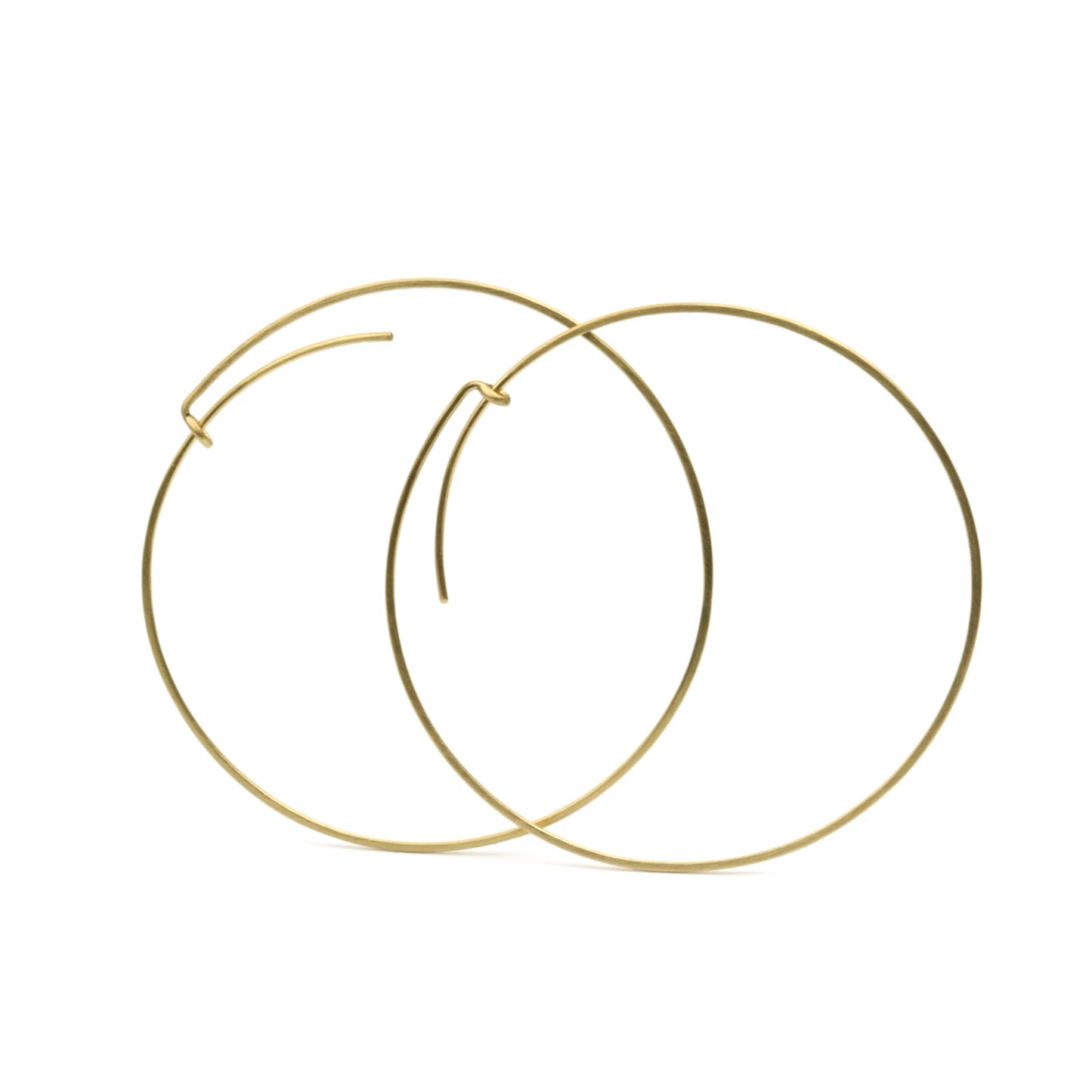 Lucky Hoop Earrings Large