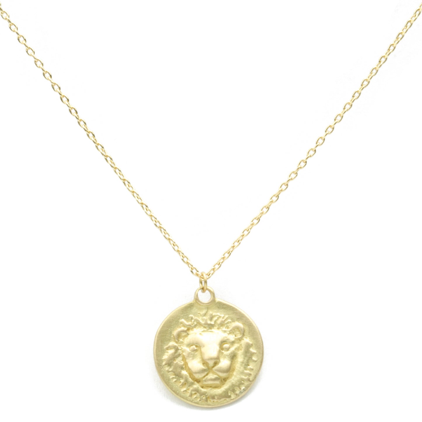 Leo Medal on cable chain