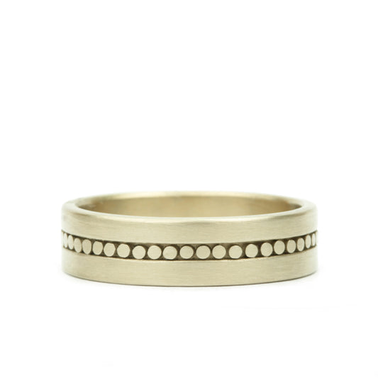 Lia Band 5.5 mm in 18K white gold