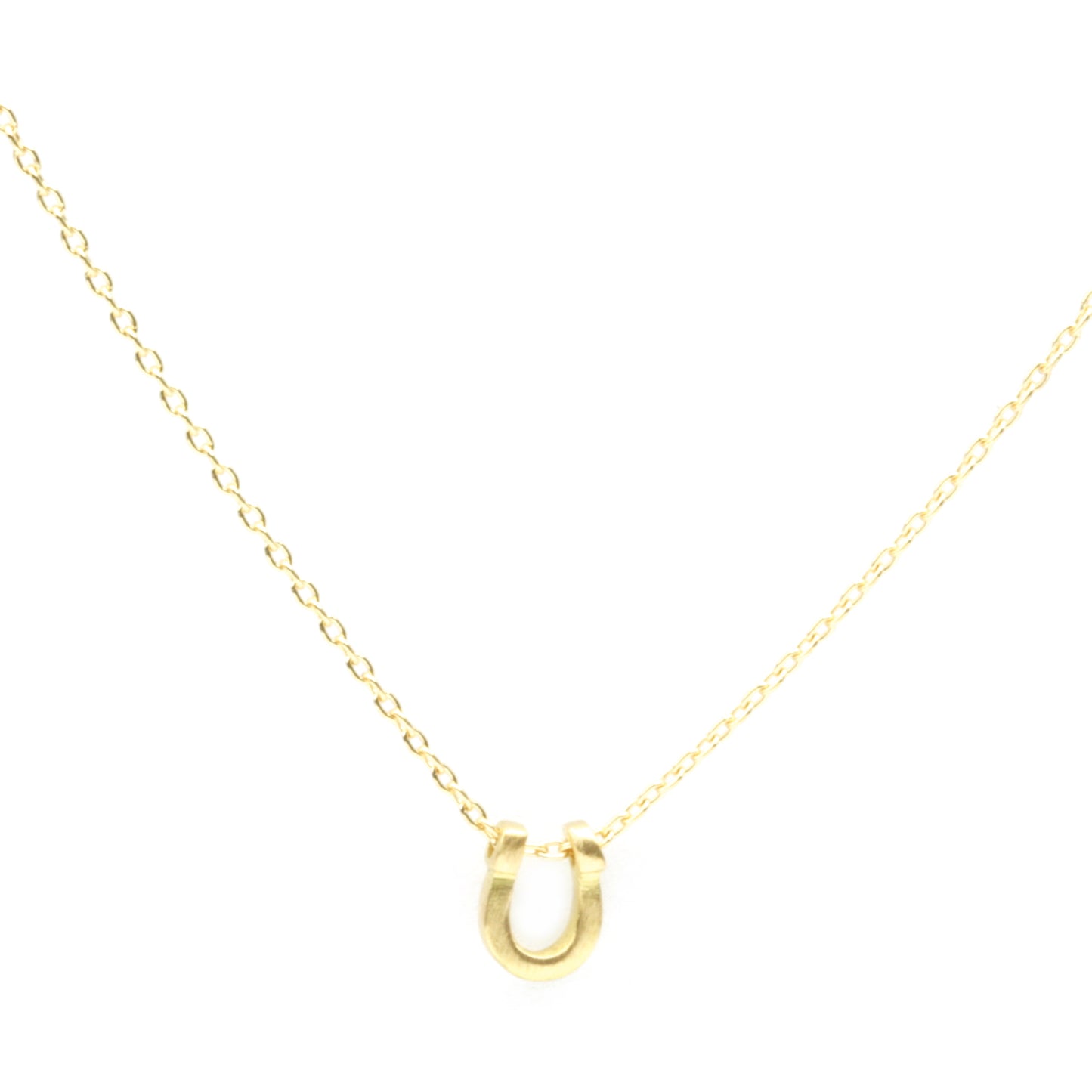 Micro Horseshoe on cable chain