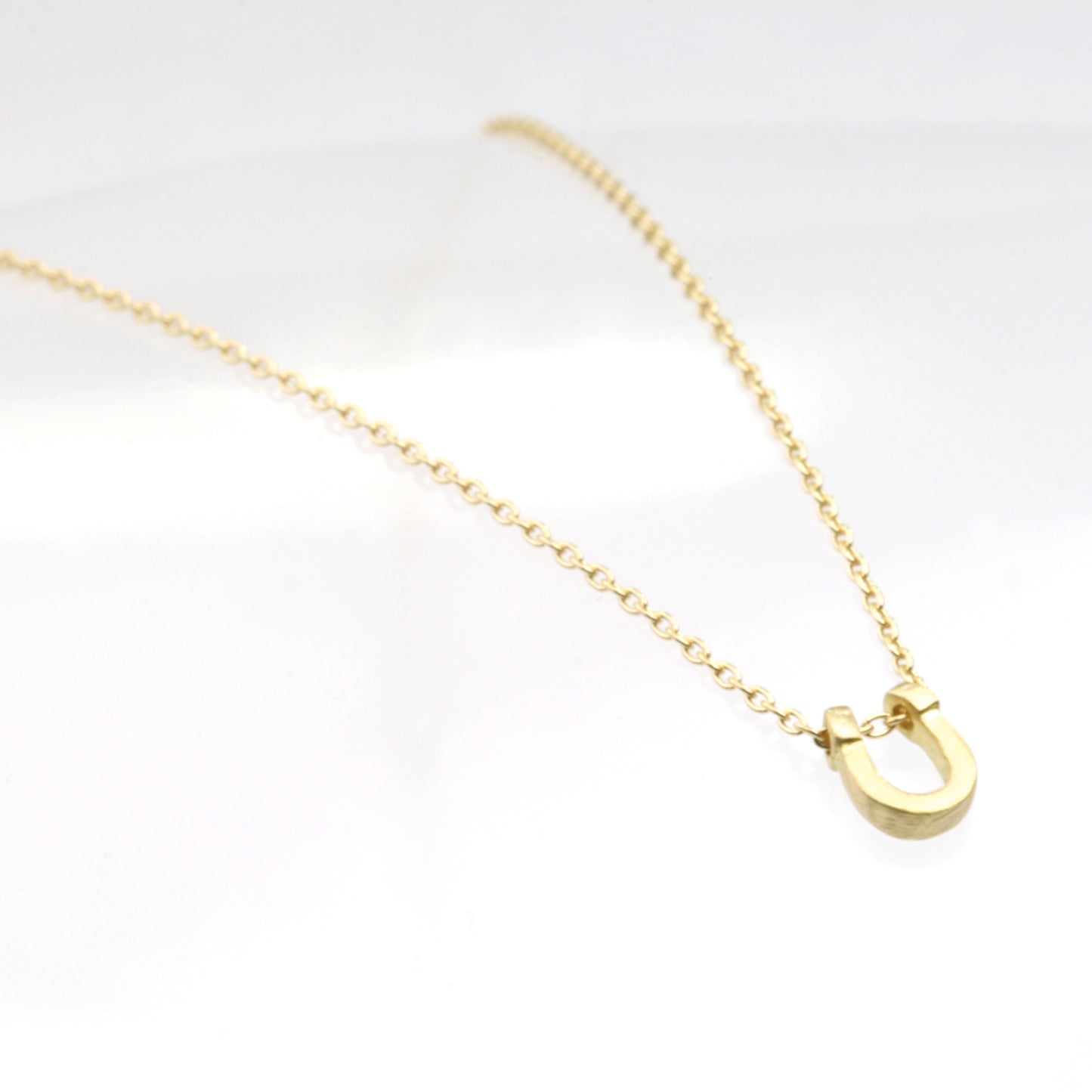 Micro Horseshoe on cable chain