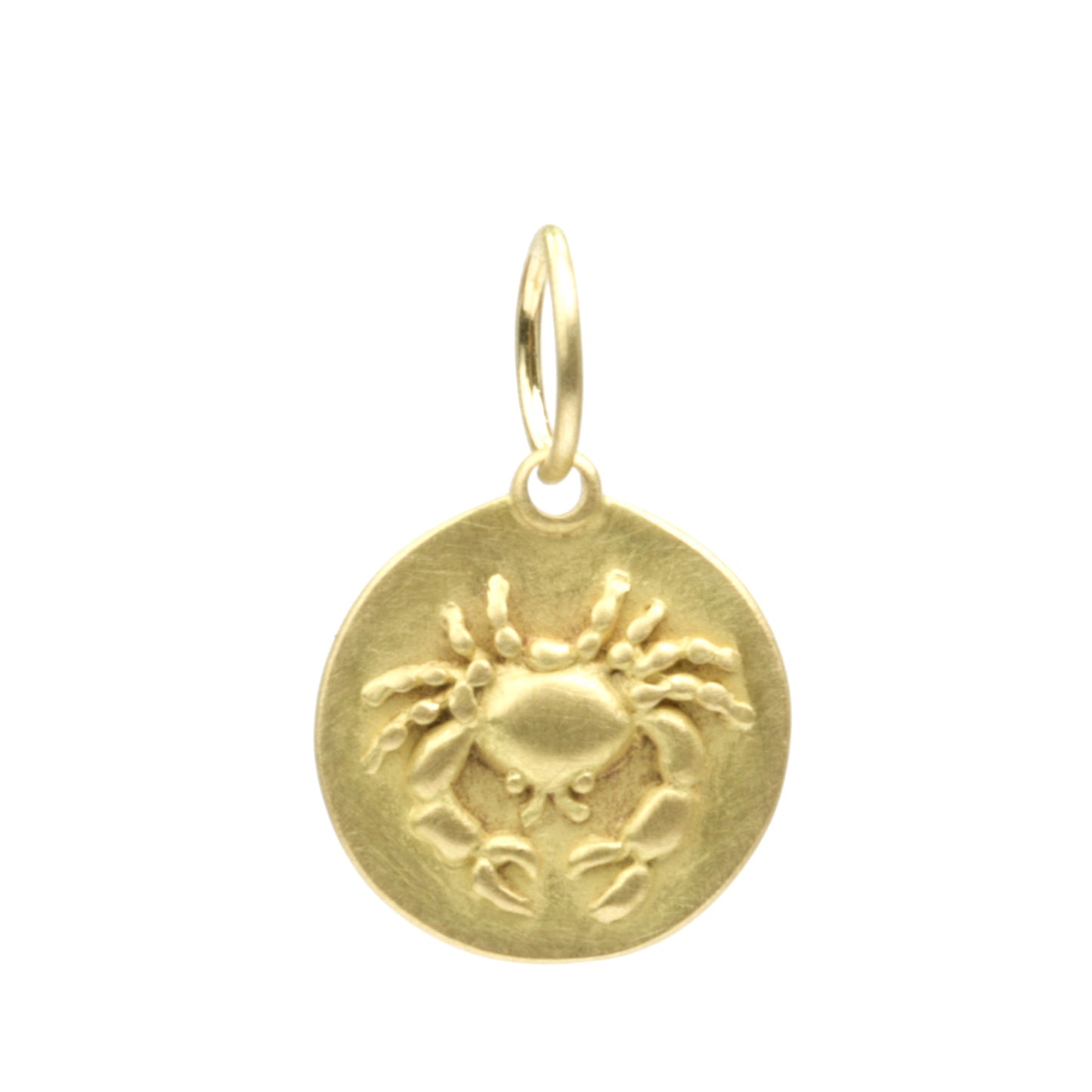 Cancer Medal charm with large bale