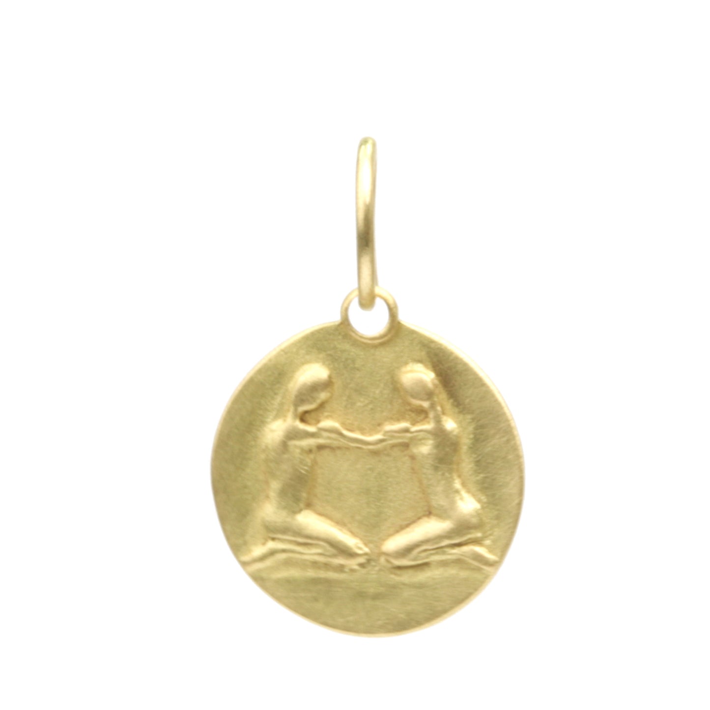 Gemini Medal charm with large bale