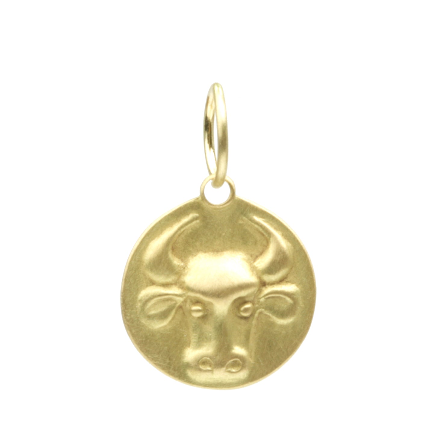 Taurus Medal charm with large bale