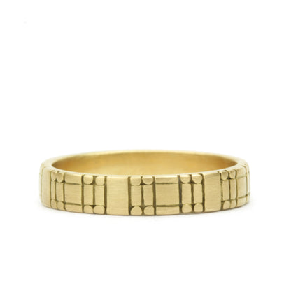 Code Band 3.6 mm in 18K yellow gold