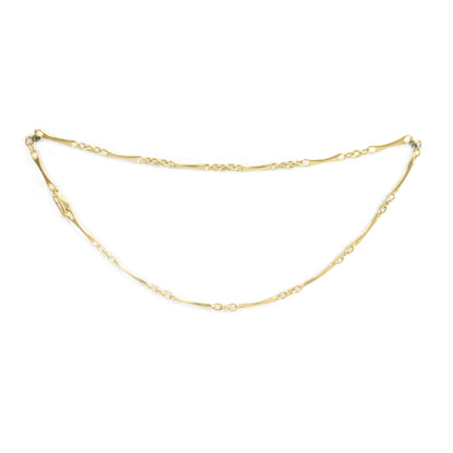City Bar Link Necklace Small
