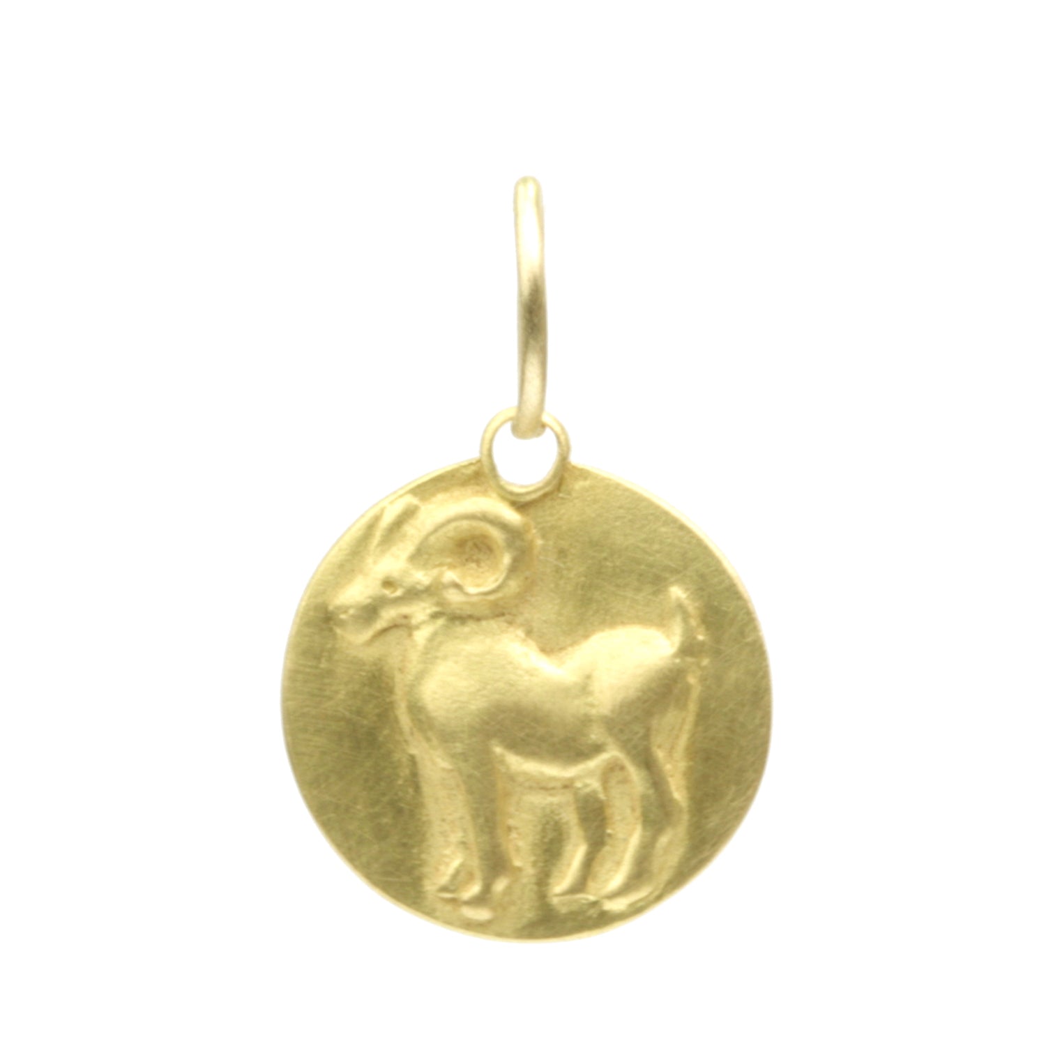 Aries Medal charm with large bale